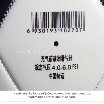 Nogometna lopta Crown PVC, šivanje strojem, No.4, prilagođena obrada