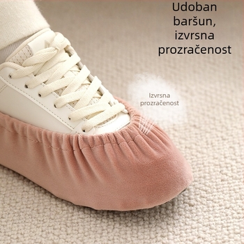 FaSoLa Velurove navlake za cipele, debeli – za unutarnje potrebe, protuklizne, otporno na habanje; Materijal: velur; Pakiranje: 200 kom.
