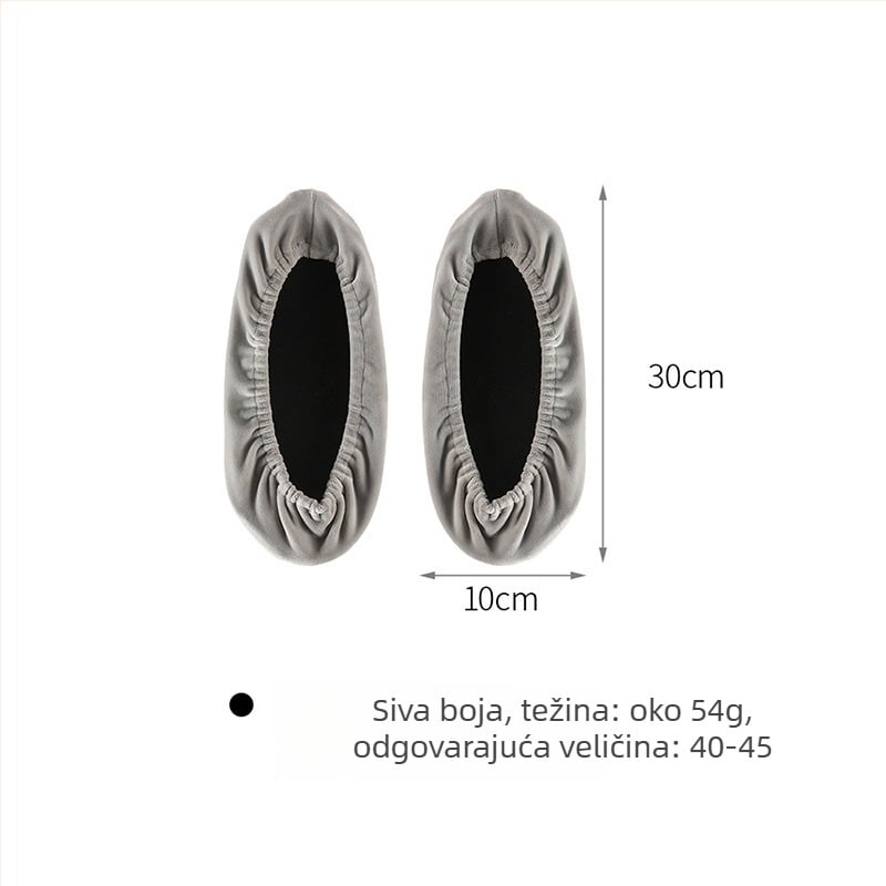 FaSoLa Velurove navlake za cipele, debeli – za unutarnje potrebe, protuklizne, otporno na habanje; Materijal: velur; Pakiranje: 200 kom.