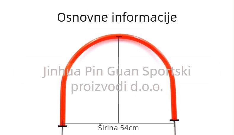 Nogometni trenažni pribor – PVC materijal, Crown marka, prilagodljiv, pogodan za nogomet