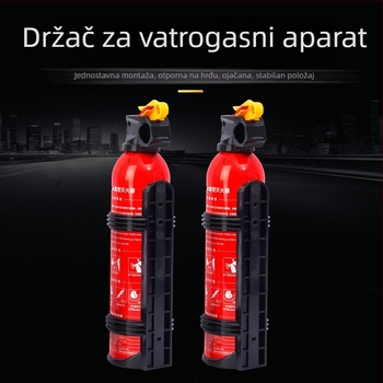 Nosač za pričvršćivanje vatrogasnog aparata za automobil, PVC na bazi vode, prilagodljiv