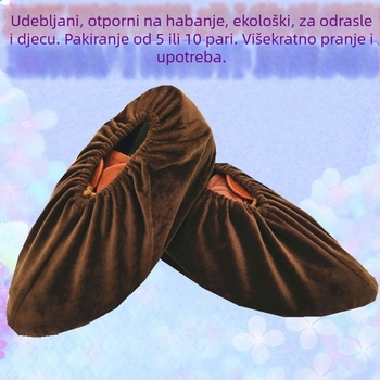 Perive navlake za obuće za odrasle – zaštita od prašine, pogodne za ured, školu ili dom