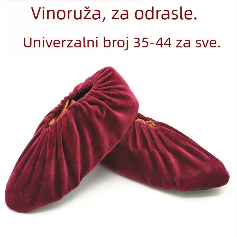 Perive navlake za obuće za odrasle – zaštita od prašine, pogodne za ured, školu ili dom