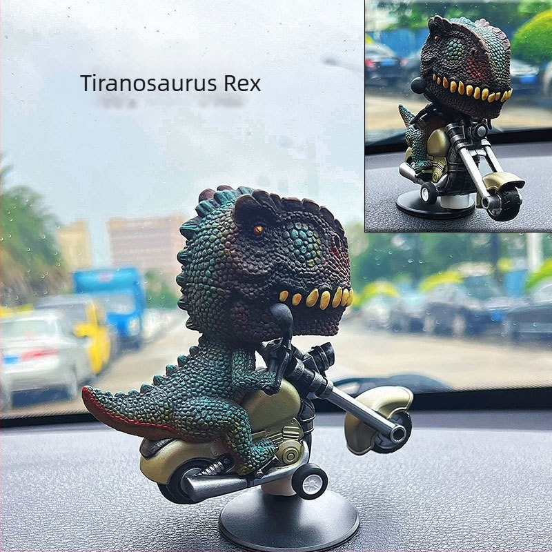 Unutarnja dekoracija automobila s dinosaurskim drift motivom - DF2 model, materijal plastika, marka Group ch, bez logotipa