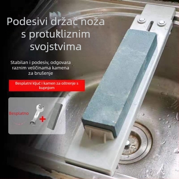 Plastični stalak za oštrenje noževa, debeli dizajn, prilagodljiv ispod sudopera, Li Zhe, stil Španjolska