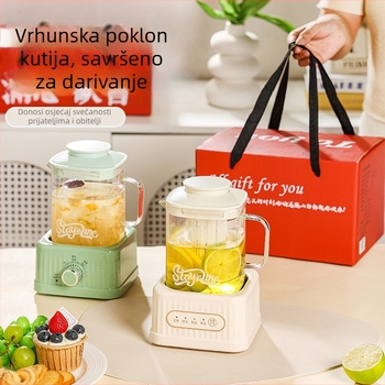 Health Pot s staklenim tijelom i digitalnim termostatom, kapacitet 1–1,5 L, 220 V, 500 W, dodirno upravljanje