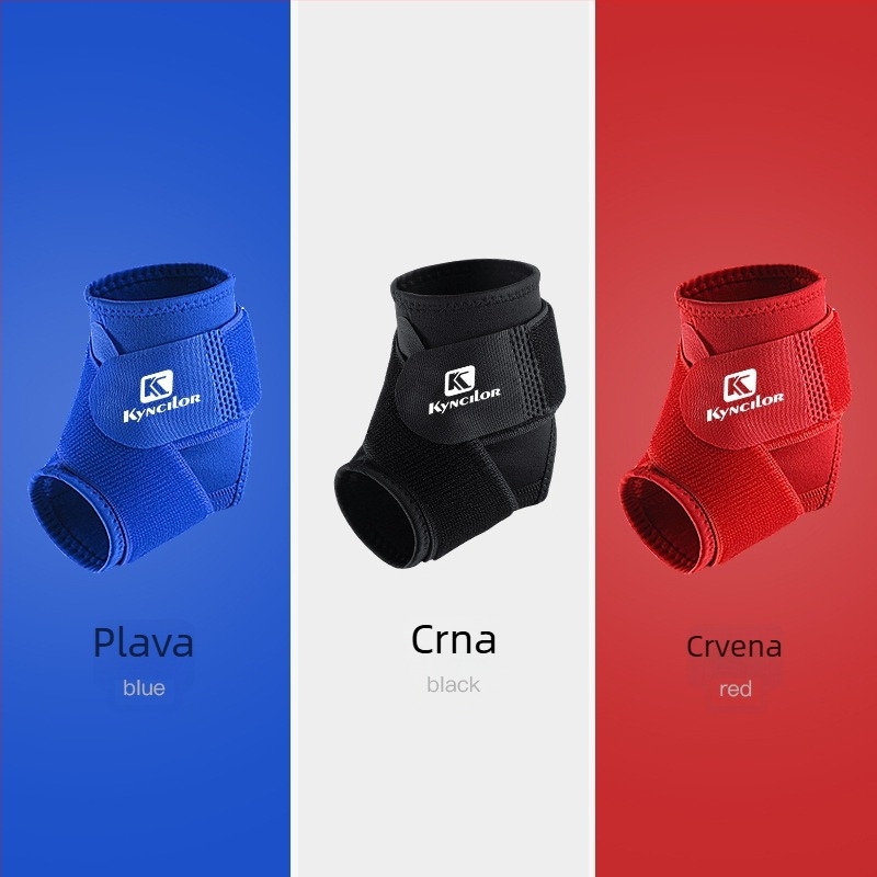 Ortez gležnja za outdoor sportove — odrasli, poliestersko vlakno, dinamična podrška, zaštita gležnja