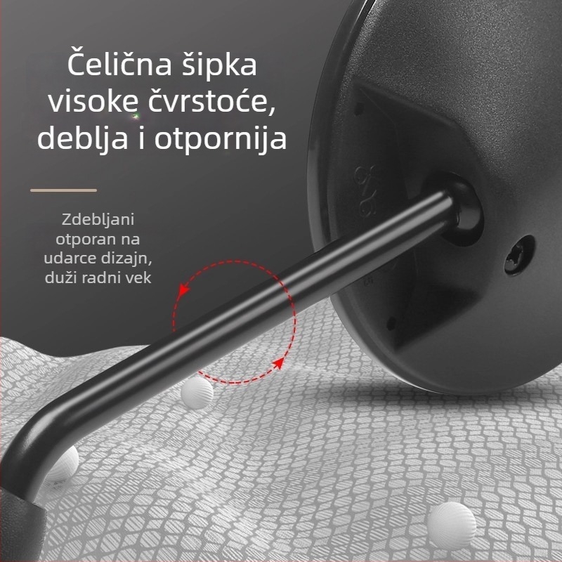 Zadnje ogledalo za električni bicikl i tricikl, kružno, desni navoj, visoka otpornost na udarce | Model YJ-B721, Marka YiJu