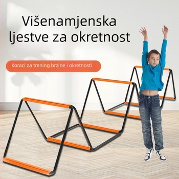 Višenamjenska ljestvica agilnosti od karbonskog čelika za trening nogometa i trčanja – Riding Track