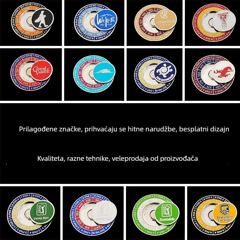 Dvostrana moneta za donošenje odluke – metalna zliatina, geometrijski oblik, 1 čip, PP vrećica, poslovni dar, moderni minimalistički stil