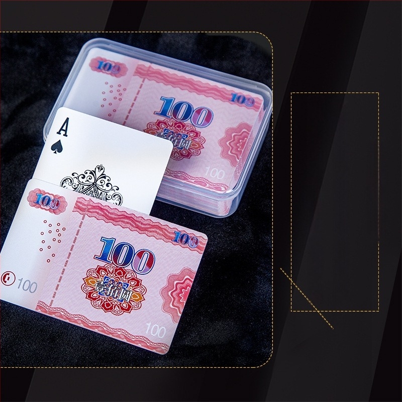 Benniu PVC poker žetoni i karte s pakiranjem – prilagodljiv set za igre kartama