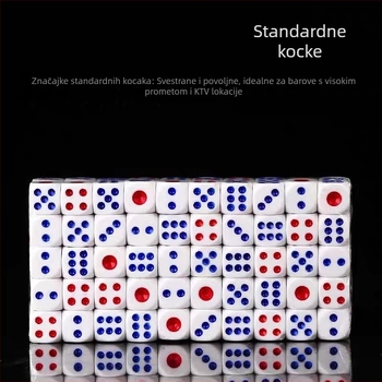 Kockice od melamina, marka Yishun, 100 komada, stil fillet, za šah i karte