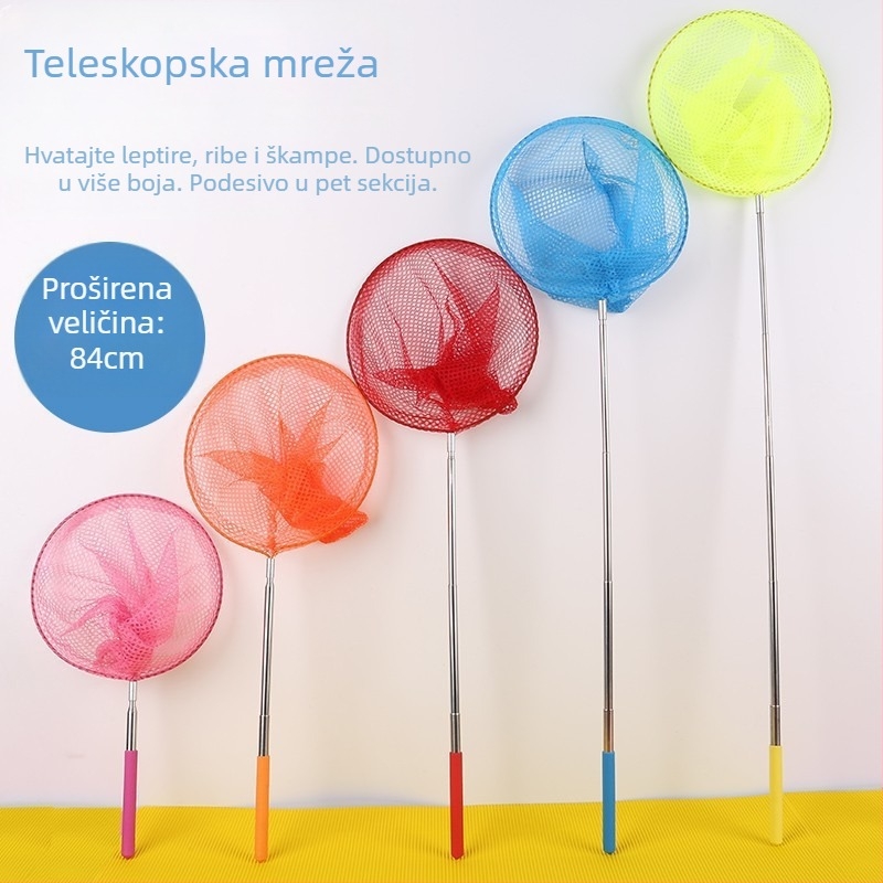 Straight Rock Dječja mreža za ribolov s metalnim okvirom i mrežom, za vanjsku igru — Tržišta: Druga; Privatne marke: Ne
