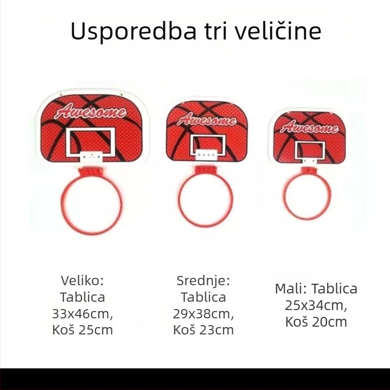 Avati dječja vješena košarkaška ploča za unutarnju upotrebu, tiho postavljanje, bez bušenja — Materijal: Drugo; Značka: Avati; Poriijeklo: Zhejiang; Kategorija: Košarkaška ploča; Okvir za loptu