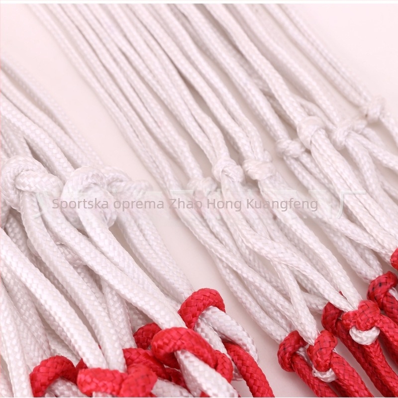 Najlon mreža za košarkaški panel za natjecanja, kompatibilna s stupovima i stalcima, bez ispisa logotipa