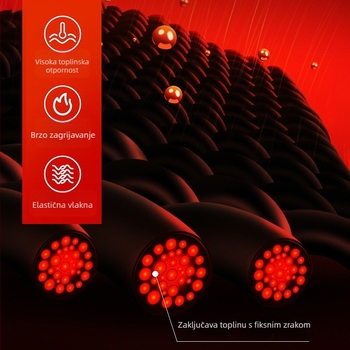 Grijana maska za biciklizam s vodootpornim materijalom, otporna na vjetar, unisex, prilagodba dostupna