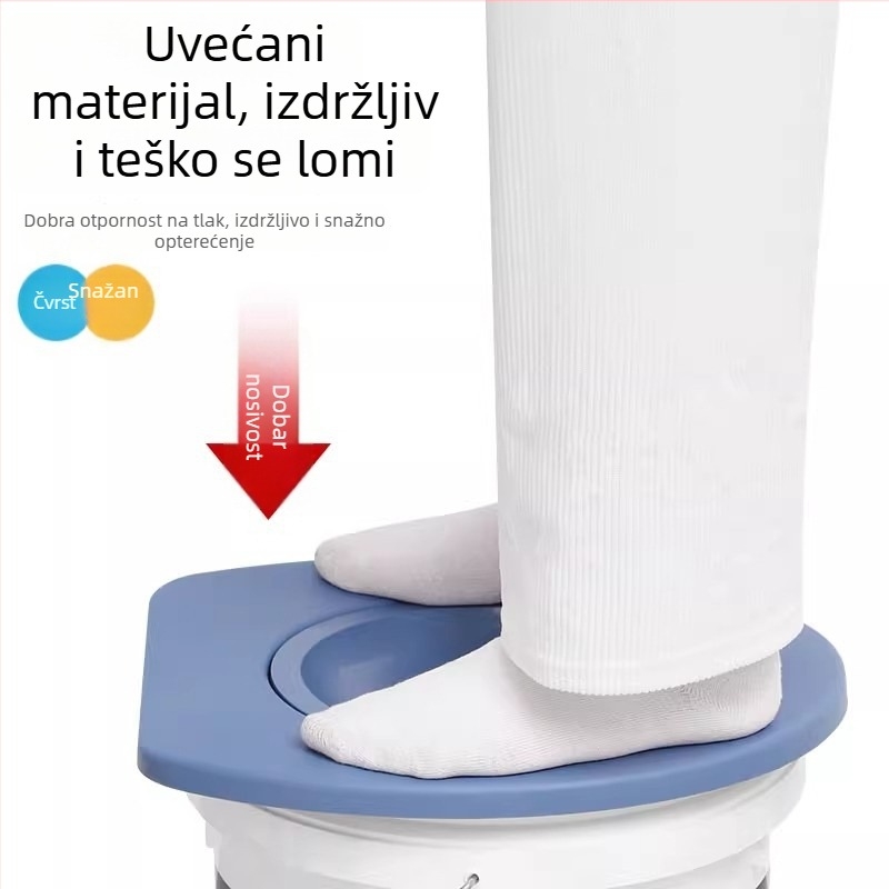Prijenosni prsten za sjedalo na WC-u za starije osobe – Pengyi, Simple Toilet Seat Ring, modern minimalistički stil