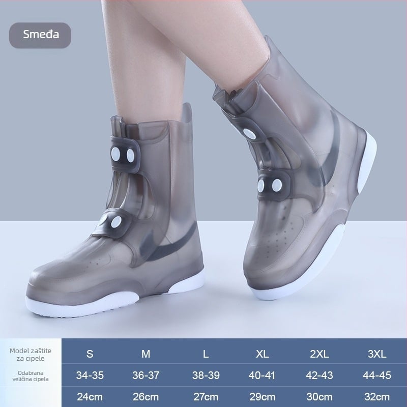Silikonska navlaka za cipele za kišu – vodootporna, protuklizna, otporna na habanje, zaštita od prljavštine