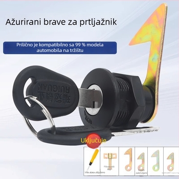 Brava za prtljažnik električnog vozila, univerzalna; Materijal: ABS+željezo; Model: Drugo; Stil: Moderno jednostavno