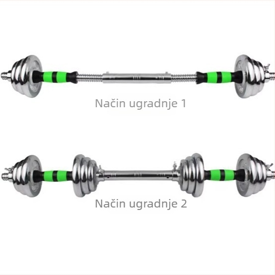 Jinbo Sports poveziva šipka za bučice, lijevano željezo – dodatak za fitness opremu