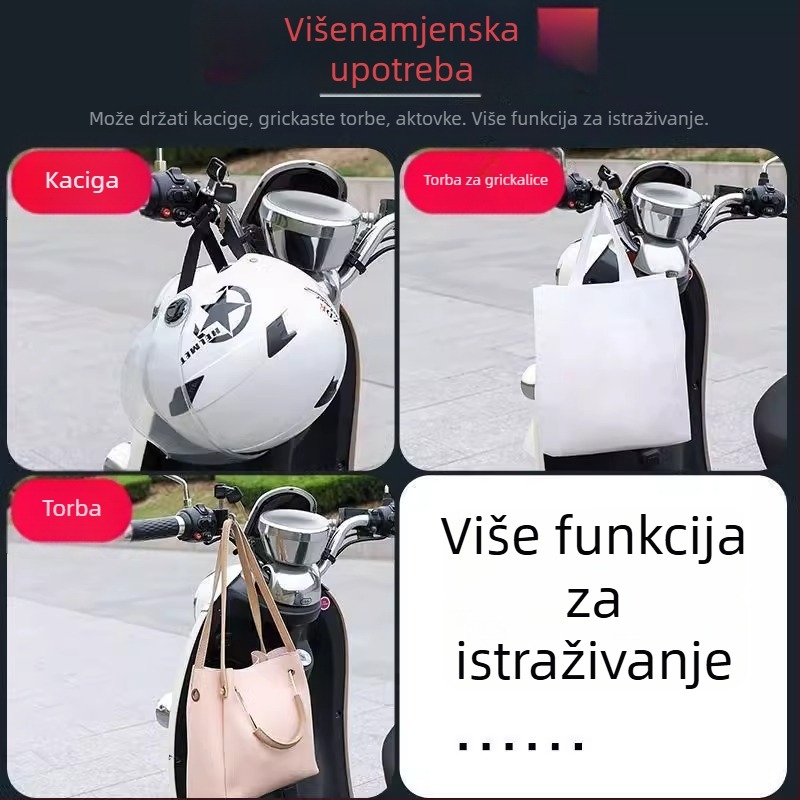 Qiwang Zaključavač kacige — Univerzalni zaključavač kacige, Model Helmet Lock, Artikal 12436, Stil Modern minimalistički