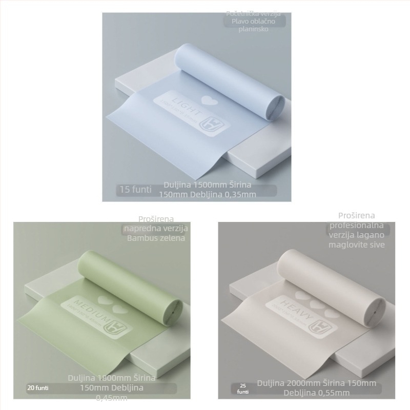 Joga traka otpora za kućnu upotrebu – materijal: TPE, marka: WOSWEIR