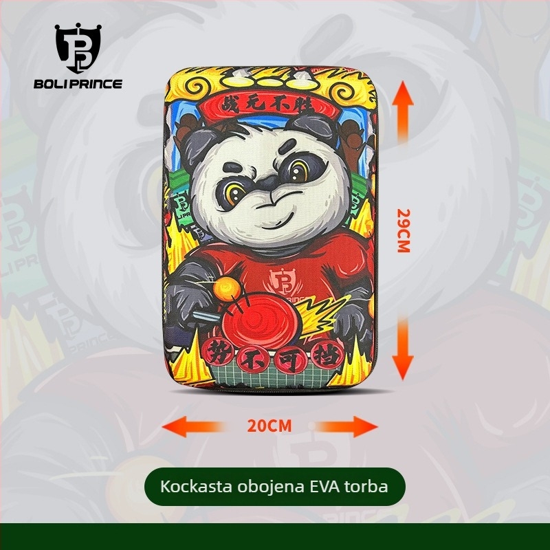 Vodootporna torbica za rekete stolnog tenisa Prince Boli s prilagođenom obradom i otisnutim logom, namijenjena za pohranu i prijevoz opreme za stolni tenis.