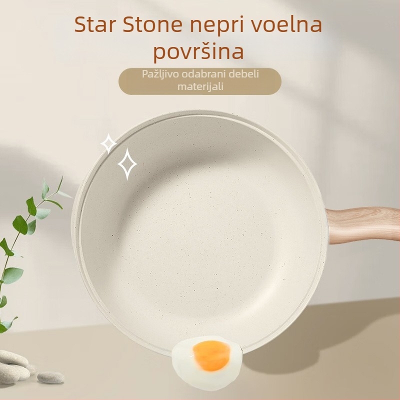 Supor Neprijanjajuća duboka tava s staklenim poklopcem – aluminijska legura, višeslojno dno, kompatibilno sa svim štednjacima