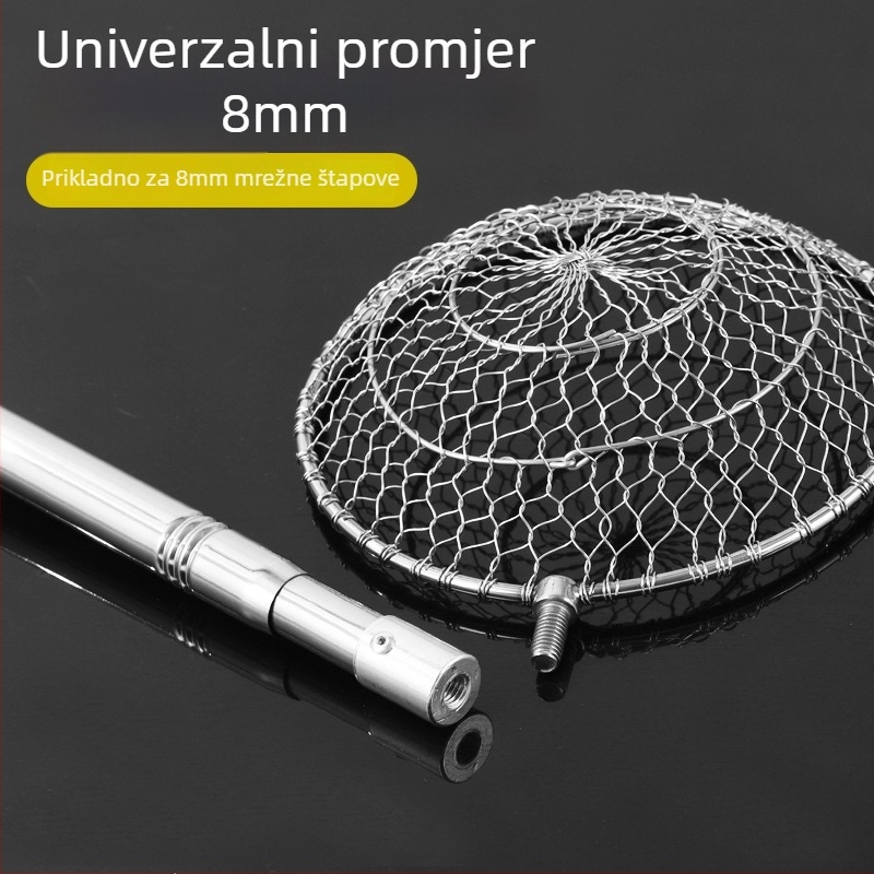 Nehrđajuća čelična žlica za ledeni ribolov — Runxing Fishing Gear, model Stainless Steel Ice Scoop Ladle