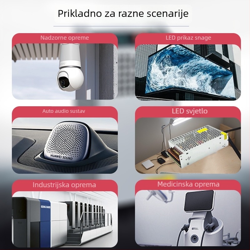 LED zaslonski modul napajanja, 12V, prekidački, 240W, IP20, CE