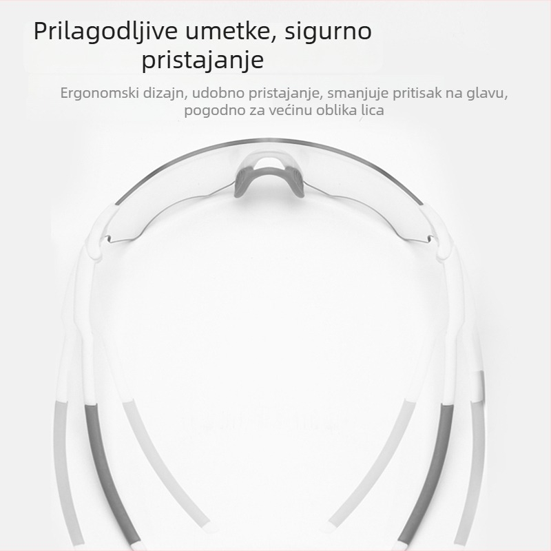 Ciklističke naočale dnevno-noćne upotrebe, UV zaštita, TR90 ultra lagane, fotokromne leće