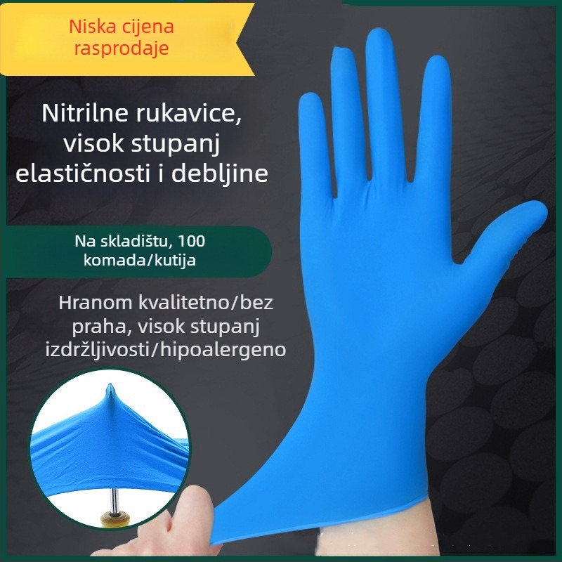 Xinkuo nitril rukavice za kuhinju, jednokratne, za catering
