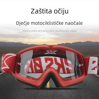 Dječje off-road naočale – zamjenjive leće, model 8060EKS, PC leće, diopija 0