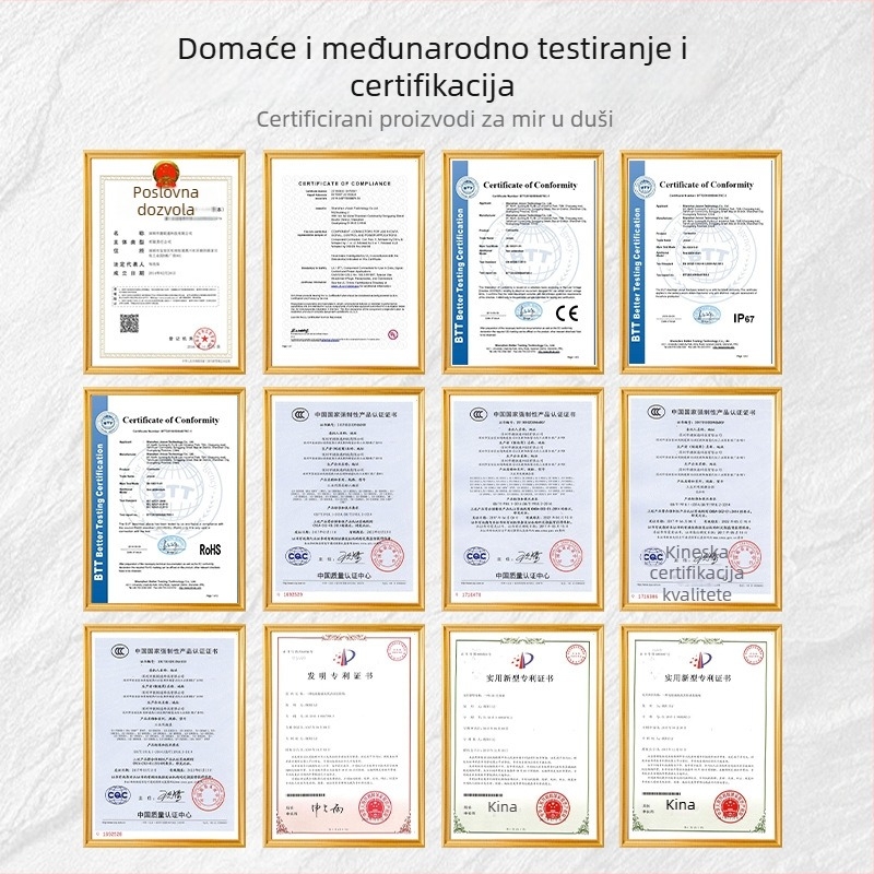 Y-oblik spojni kabel, vodootporan, 3-žilni, bakreni kontakti pozlaćeni, okrugli, AC/DC sučelje