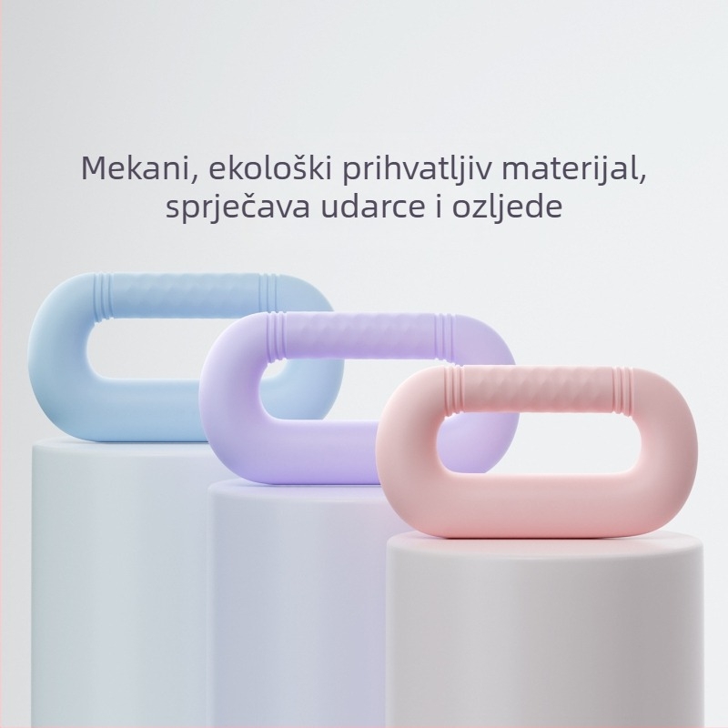 Prstenasti dumbbell za kućnu upotrebu – PVC + željezni pijesak, težine 1/1,5/2/2,5 kg, za fitness i oblikovanje tijela