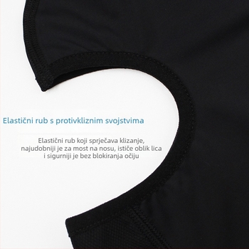 Maska za biciklizam od Ice Silk, upijanje znoja, otvori za naočale, unutarnja navlaka kacige za motocikl, vanjska UV zaštita