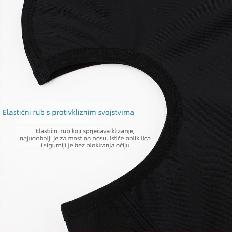 Maska za biciklizam od Ice Silk, upijanje znoja, otvori za naočale, unutarnja navlaka kacige za motocikl, vanjska UV zaštita