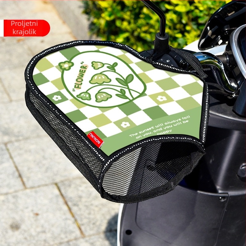 Navlaka za ručice upravljača za električne skutere i motocikle – aluminijska izolacijska sloja; vodootporna, prozračna, toplinska izolacija; prilagodljiva.