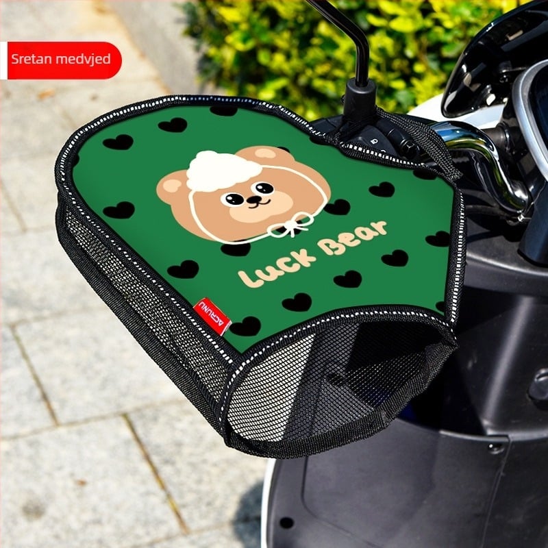 Navlaka za ručice upravljača za električne skutere i motocikle – aluminijska izolacijska sloja; vodootporna, prozračna, toplinska izolacija; prilagodljiva.