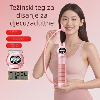 Prijenosni uređaj za vježbanje trbuha s prozračnim pojasem za struk – Uobičajeni / Zec model, Materijal: Mouth-blown PP + Silicone Straw + Main Body AS, Šifra proizvoda: 20250805