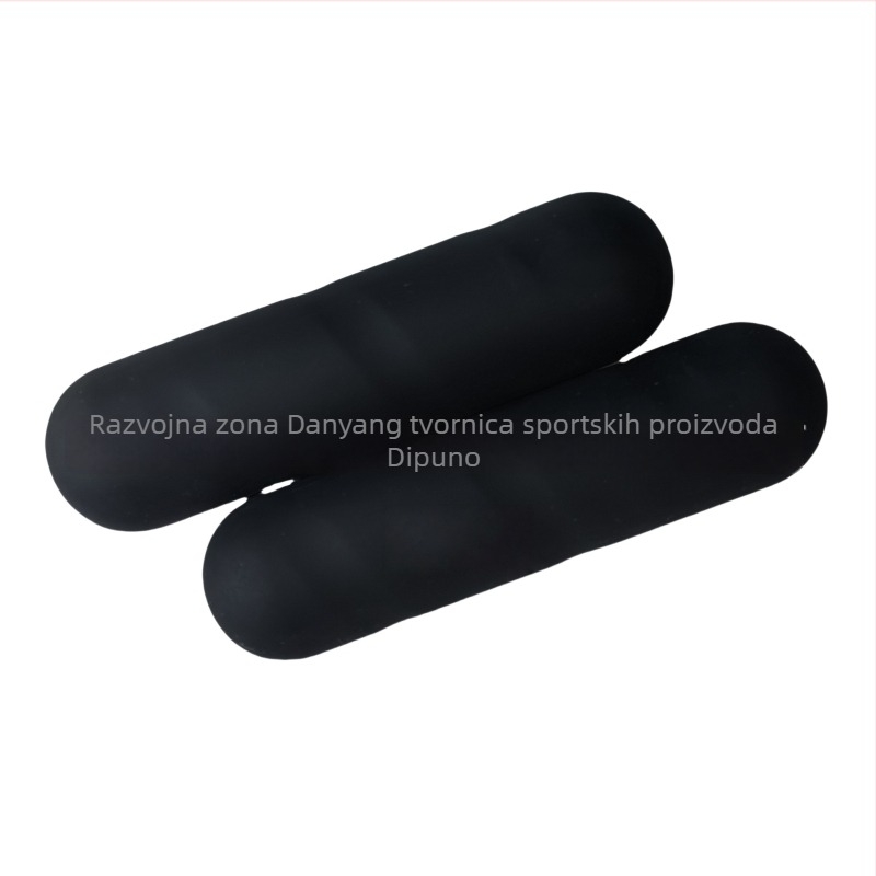 Silikonski štap za trening ruke – željezo i silikon, neklizajući držač, za Pilates/Jogu, težina 2 kg za par