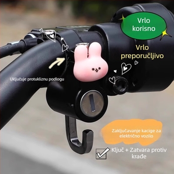 Pengyi Zaključavanje kacige za električni skuter — model Electric Scooter Helmet Lock, materijal plastika, težina 0,1 kg, za vozila