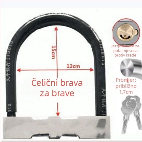 Guan ling brava za automobile, nehrđajući čelik, moderni minimalistički stil, opća upotreba.