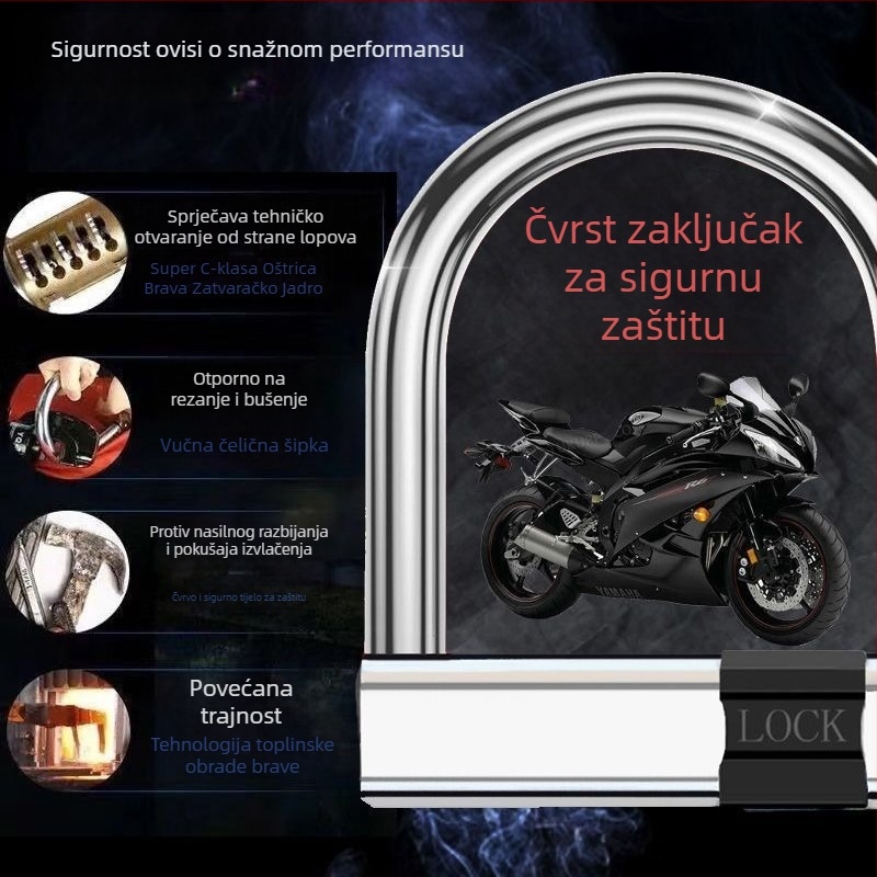 Guan ling brava za automobile, nehrđajući čelik, moderni minimalistički stil, opća upotreba.