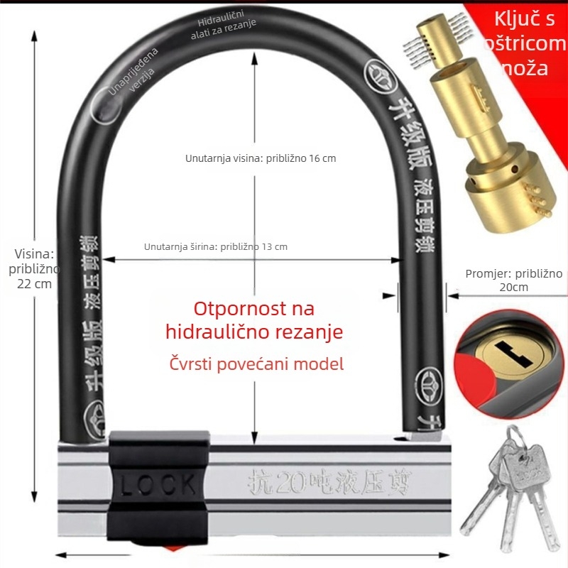 Guan ling brava za automobile, nehrđajući čelik, moderni minimalistički stil, opća upotreba.
