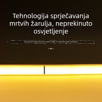 COB LED traka 220V, vanjska vodootporna, u skrivenom stropnom kanalu, visoka svjetlina za kućno osvjetljenje
