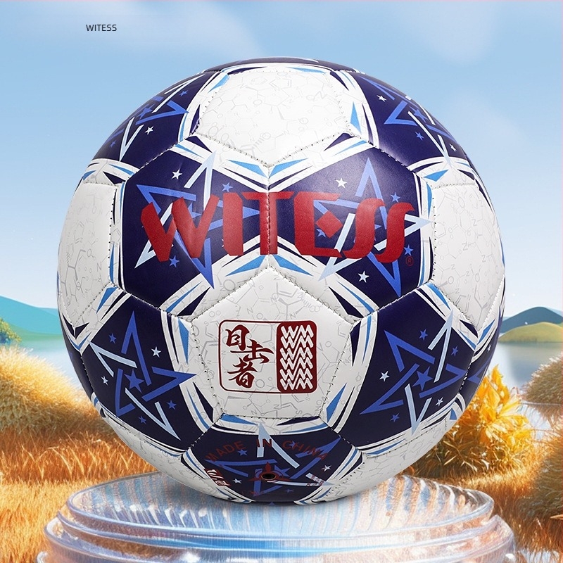 PVC nogometna lopta, šivana strojem, nacionalni standard, tiskano logo, mogućnost prilagodbe