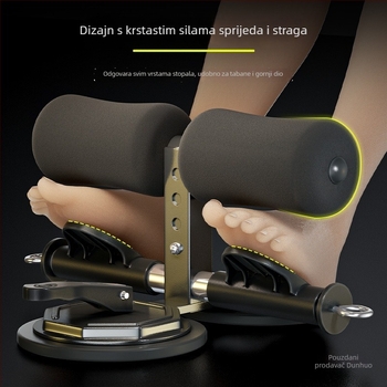 Sit-up asistent – sklopivi, 1,13 kg, za kućnu upotrebu, ured i vani