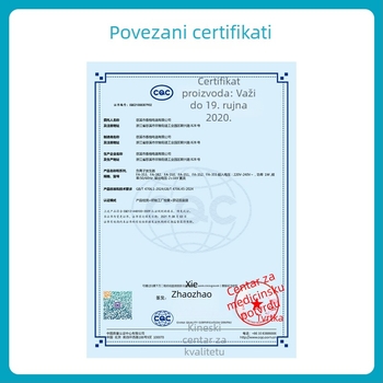 Negativni ionizator — pročišćavanje zraka i uklanjanje prašine — DC 24V