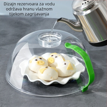 Poklop za mikrovalnu protiv prskanja, plastični otporan na visoke temperature, moderni minimalistički stil, marka Early zen